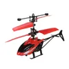 ElectricRC Aircraft TwoChannel Suspension RC Helicopter DropResistant induktionsladdning Ljus barn leksak gåva till barn 230202