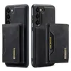 DG.Ming Business Leather Cases voor Samsung A53 A33 A23 A13 4G 5G A32 A22 A12 S23 Plus S22 Ultra S21 Fe Note 20 2in1 Wallet Pack Card Slot Holder Stand Pouch Telefoonzakken