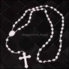 H￤nge halsband tv￤rhalsband p￤rlor steg per rosendjur droppleverans smycken h￤ngsmycken dhhy5