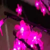 Weihnachtsdekoration, künstlicher Kirschblüten-Weihnachtsbaum, Licht, 1040 Stück LED-Lampen, 2 m/6,5 Fuß Höhe, 110/220 VAC, regenfest, für den Außenbereich