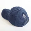 Berretti da baseball Vecchio cappello da baseball da cowboy Le donne possono legare trecce alte Tinta unita Soft Top Tendenza da strada all'aperto Cappelli primaverili ed estivi selvaggi