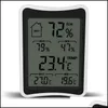 wholesale Temperature Instruments Digital Lcd Environment Thermometer Hygrometer Humidity Meter Big Sn Indoor Household Thermometers And Dbc D Dhehm