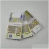 Autres fournitures de fête festive 2022 Prop Money Toys Dollar Euros 10 20 50 100 200 500 Fausses notes commémoratives Jouet pour enfants Noël Dhig2QNYQ Meilleure qualité