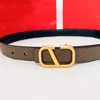 Luxury Designer Belt Classic Vintage Letter Smooth Buckle Women Belts High-quality Men Leather Belt Width 2.5cm 3.8cm