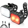 Велосипед S Q6/Q4/Q2 Bicycle Highlight Mtb Road Front Tail Set Portable Safety Warning Light Outdoor велосипедный велосипедный велосипедный велосипед Flashligt 0202