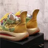 Unikalne designerskie męskie buty platformowe buty platformy przyczynowe Mokasyny Mokasiny luksusowe punkowe trampki zapatos hombre d2b1