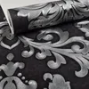 Sfondi di sfondi moderni moderni metallici 3d damask auto adesiva da parati da letto da letto decorazione soggiorno roll9393090