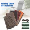 Chair Covers Universal Recliner Replacement Fabric Sling Seat Cover Rope Accessory Set With Straps(Not Including Chair))