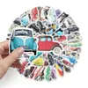 50Pcs Classic Vintage Car Stickers for Teens Adults Men Waterproof Vinyl Decorative Old Car TZ-LYC-154B