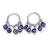 Dangle Chandelier Fashion Jewelry Turkish Symbol Evil Eye Earrings Blue Eyes Hoop Earring Drop Delivery Dh1E3