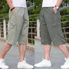 Pantaloncini da uomo Oversize Cotone grasso Uomo Cargo Short Casual Plus Size Pantaloni corti Sport Pantaloni larghi tattici Allentati 5XL 6XL Estate Y2302