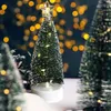 Decorazioni natalizie 50lb Mini albero artificiale modello artistico artigianato per festival sala da pranzo bar decorazione da tavolo