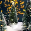 Christmas Decorations 50LB Mini Artificial Tree Model Art Ornament Crafts For Festival Dining Room Bar Tabletop Decoration