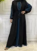 Etnik Giyim Bahar Fas Elbise Müslüman Kadınlar Abaya Hindistan Abayas Dubai Türkiye İslam Akşam Partisi Elbiseler Kaftan Robe Longue Vestidos