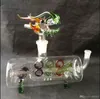 色水平管蛇口、ガラス喫煙パイプカラフルなミニマルチカラーハンドパイプ最高のスプーンガラスパイプ