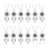 Pendentif Colliers Longues chaînes Dream Catcher Collier à la main Bohême 12 Zodiac Femmes Bijoux Cadeau Drop Livraison Bijoux Pendentifs Ot9Dn