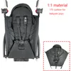 Stroller Parts Accessories Baby Cushion Seat For zen Yoyo Yoyo2 175 Degrees Cloth Linen Original Material 230202