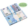 Inne świąteczne materiały imprezowe 50 rozmiar replika US Fake Money Kids Gra zabawka lub rodzinny papier Kopia UK Banknote 100pcs Pack Practic Dhxclq2kg