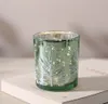 De nieuwste glazen electroplating kaarsenhouder kandelaar Desktop Home aromatherapie veel stijlen om te kiezen uit ondersteuning aangepast logo
