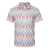 Luxe ontwerper Shirts Mens Mens Fashion Tiger Bowling T -shirt Hawaii Floral Casual Silk Shirts Men Slim Fit korte mouw overhemd shirt