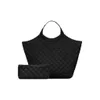 Дизайнерская сумка для покупок 2 в 1 Icare Maxi из стеганой кожи ягненка с застежкой-тоглом Женские сумки-тоут со съемным чехлом на молнии 325M