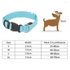 Dog Collars Adjustable LED Collar Glowing Anti-lost Night Safety Pet Luminous Flashing Necklace For Small/Medium/Large Dogs Cat