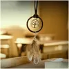 Вечеринка Fashion Fashion Dream Catcher Holders с плетеном сплавеном сплавным сплавеном Keychiain Art Gift Keyring для 2 9xr E19 Drop Dhxlw