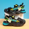 2022 New Fashion Kids's Summer Kids Shoes Hooless Casual Sandals Boys Contikers Sandali 0202
