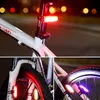 ライト耐久性のあるテールライト巧みな製造マウンテン自転車リア照明USB充電式ナイトサイクリングバイク誘導ランプ0202