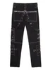 Men's Pants Men Personality Gothic MultiChain Harem Multiple Pockets Bondage Arrived 230202