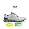 Scarpe su cloud uomini in lega bianca in lega bianca grigia arancione aloe tempesta blu ruggine corridore sneakers rimbalzo di fitness sport