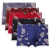 Underpants 4pcs Mens Boxer Set di biancheria bianche