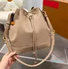 99 Borsa di design di lusso Borsa con coulisse moda Donna Litchi Borsa a spalla singola di grande capacità