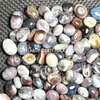 BOTSWANA AGATE CRYSTAL TUMBLE PALM Stone 홈 장식 우수 20-30mm 프리폼 SARDONYX TUMBLESTONE POLEASHING NATURY BANDED QUARTZ Chalcedony 보석 벌크 로트