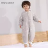 寝袋のベビーバッグかわいい花のプリント幼児眠り眠りの散歩パジャマ2.5tog太い冬暖かい睡眠袋14年230202