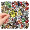 60PCS Graffiti Cartoon Animals Stickers For Car Laptop Ipad Bicycle Motorcycle Helmet PS4 Phone Kids Toys DIY Decals Pvc Water Bottle Suitcase Decor