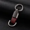 Keychains Trendy Car Keychain Luxury Men Women Key Chain For Ring Holder Durable PU Leather Horseshoe Buckle Gift AccessoriesKeychains