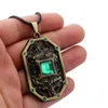 Подвесные ожерелья Dota 2 Game Game Earth Spirit Jewelry Jewelry Crystal Choker Винтажные аксессуары сплав для подарок