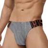 Caleçons Boxershorts hommes sous-vêtements convexes en U sexy respirant coton taille basse slips garçon Sissy doux boxeurs plats