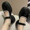 2022 Fad Talons hauts Plate-forme Mary Janes Sandales décontractées pour femmes Automne Nouvelle tendance Chaussures habillées Lolita Marque Femmes Sandales respirantes 230202