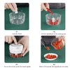Meat Grinders Electric Mini Garlic Chopper Portable Food Processor Vegetable Onion Mincer Cordless Grinder With USB Charging 230201