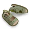 Baywell Summer Boys Non-Slip Sandals Girls PU Fashion Shoes Baby Solid Color First Walker Months