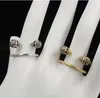 Unikalne marki czaszki pierścionki klastra projektant mody szkielet pierścionka mosiężna biżury bijoux dla mężczyzn kobiety lady impreza ślub miłośników biżuterii Prezent