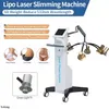 Non-invasive 6D Lipo Laser 532nm Lasers Green Red Light Fat Removal Cellulite Remove Body Shape Shaping Slimming Zerona Lipolaser Machine Weight Reduction