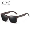 Óculos de sol GM Retro Fashion Bamboo Wood Driving Driving Square Style Glasses Sun Goggle Male UV400 Mulheres Designer de Marca 230202