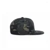 Boll Caps Cap Men Snapback Army Autumn Summer Women Flat Bill Hat Justerbar andningsbar Hip Hop Running Tillbehör för tonåringar