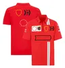 F1 Formule One Team Vêtements de nouveaux t-shirts à manches courtes à manches courtes Sports de course à séchage rapide Vêtements pour hommes personnalisés