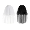 Jupes femmes Tulle couches MIDI jupe élastique taille haute fête filles formelle Cosplay Dancewear adulte une ligne