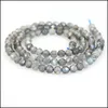 Pierre En Gros Labradorite Perles Lâches Choisir Taille M 4Mm À Facettes Moonston Perle De Haute Qualité Naturel Brin Charme Diy Bracelets Jewelr Otblj