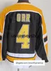 Hockey Jersey Men Retro 9 Johnny Bucyk Vintage Classic 12 Adam Oates 4 Bobby ORR 75th Anniversary CCM